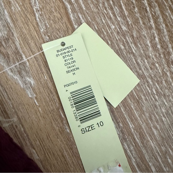 Ideology Corduroy Pants Jeans Women’s Size 10 Low Rise Burgundy Straight Leg NWT - Picture 7 of 15